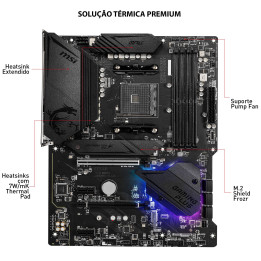 Motherboard ATX MSI MPG B550 Gaming Plus SktAM4