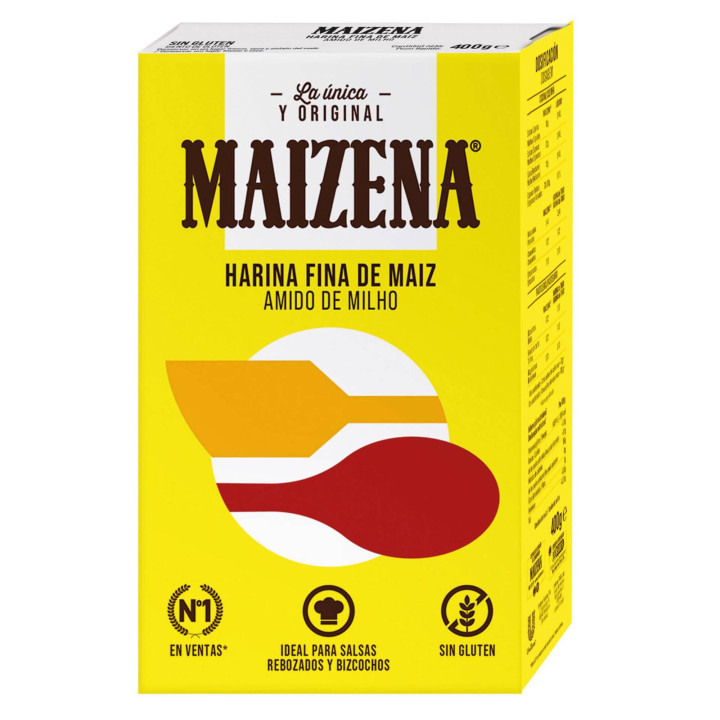 Farinha Amido de Milho sem Glúten Maizena (400g)