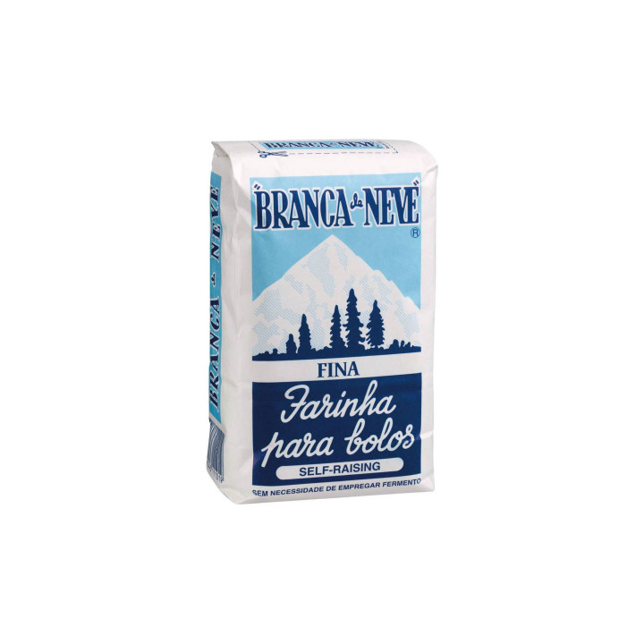 Farinha de Trigo Fina com Fermento Branca de Neve (1Kg)