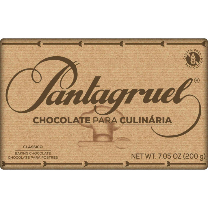 Tablete de Chocolate Culinária Pantagruel (200g)